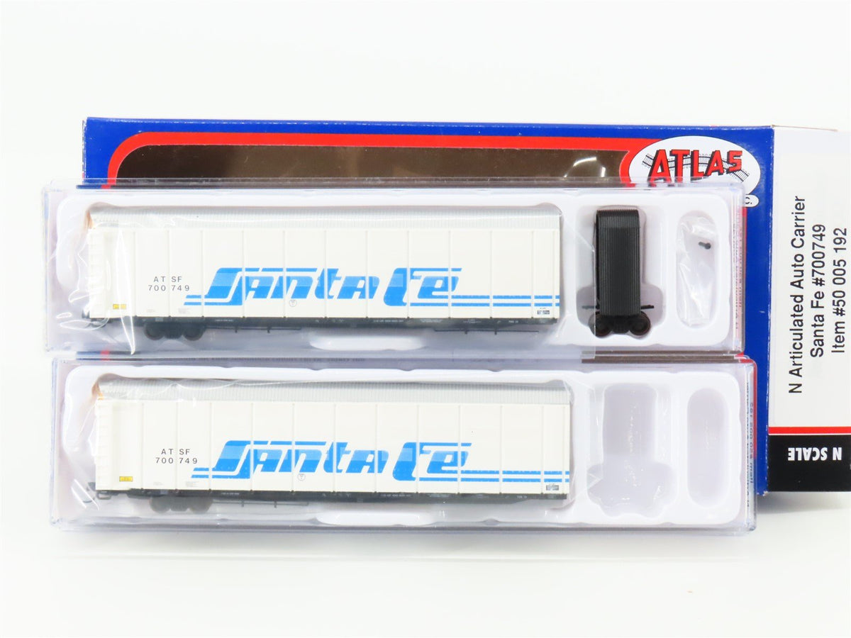 N Scale Atlas 50005192 ATSF Santa Fe Articulated Auto Carrier #700749
