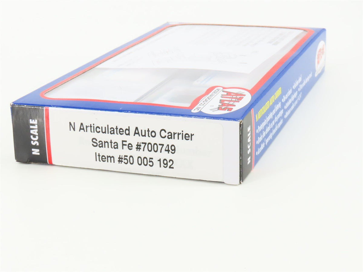 N Scale Atlas 50005192 ATSF Santa Fe Articulated Auto Carrier #700749
