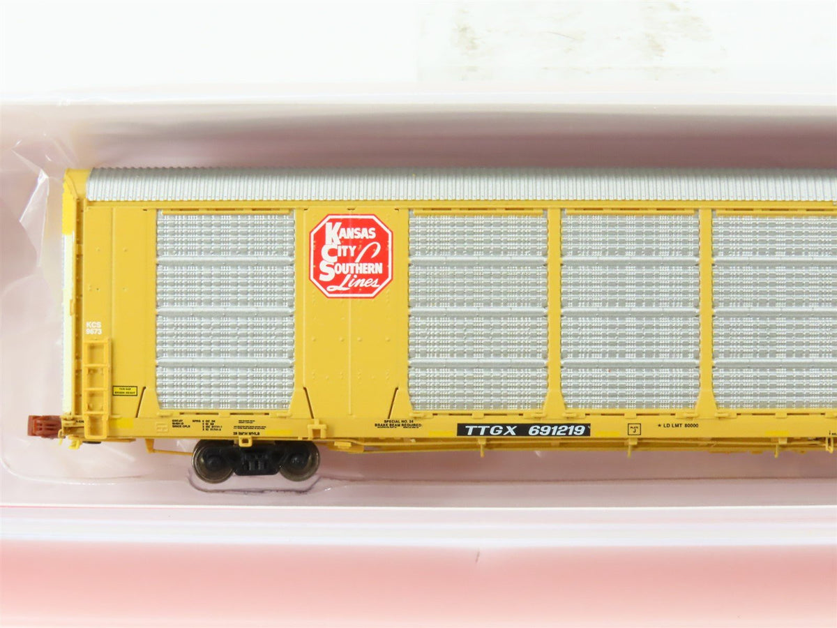 N Scaletrains.com SXT32704 TTGX/KCS Kansas City Southern Auto Carrier #691219