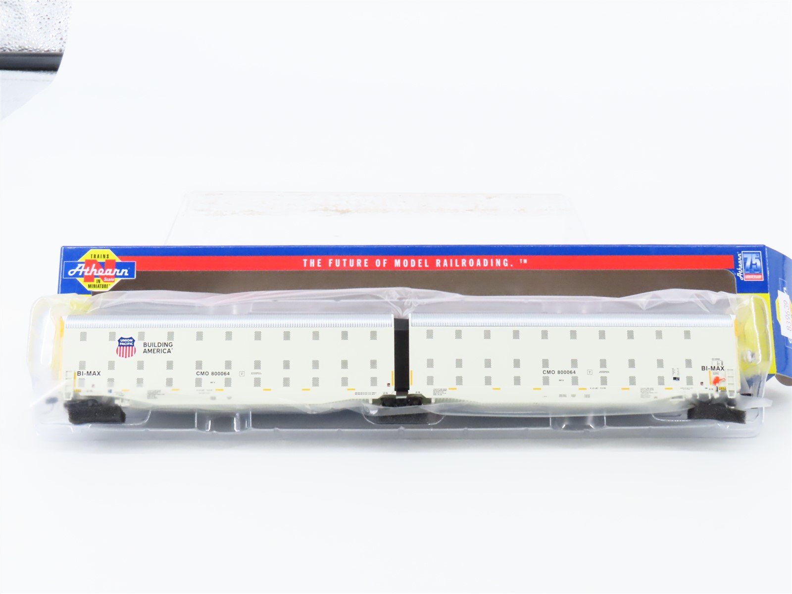 N Scale Athearn ATH24844 CMO Union Pacific Auto-Max Auto Carrier #800064