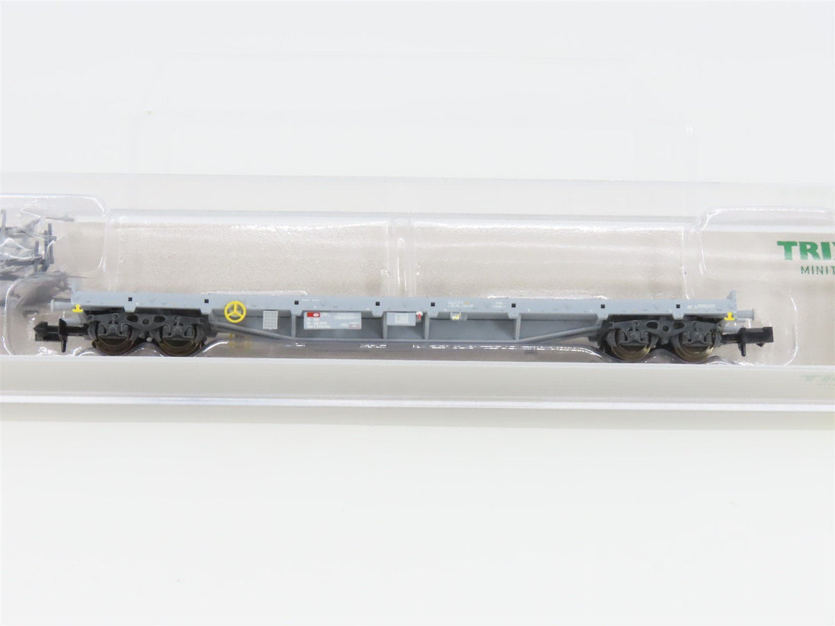 N Scale Minitrix 15937 SBB Coop Flat Car w/ Containers