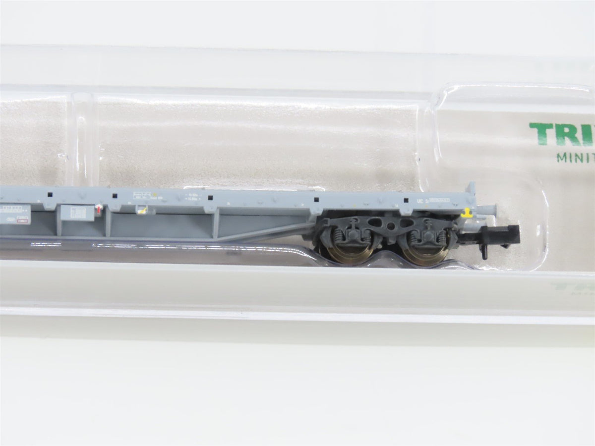 N Scale Minitrix 15937 SBB Coop Flat Car w/ Containers