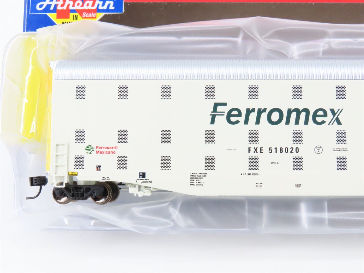 N Scale Athearn ATH24837 FXE Ferromex Auto-Max Auto Carrier #518020