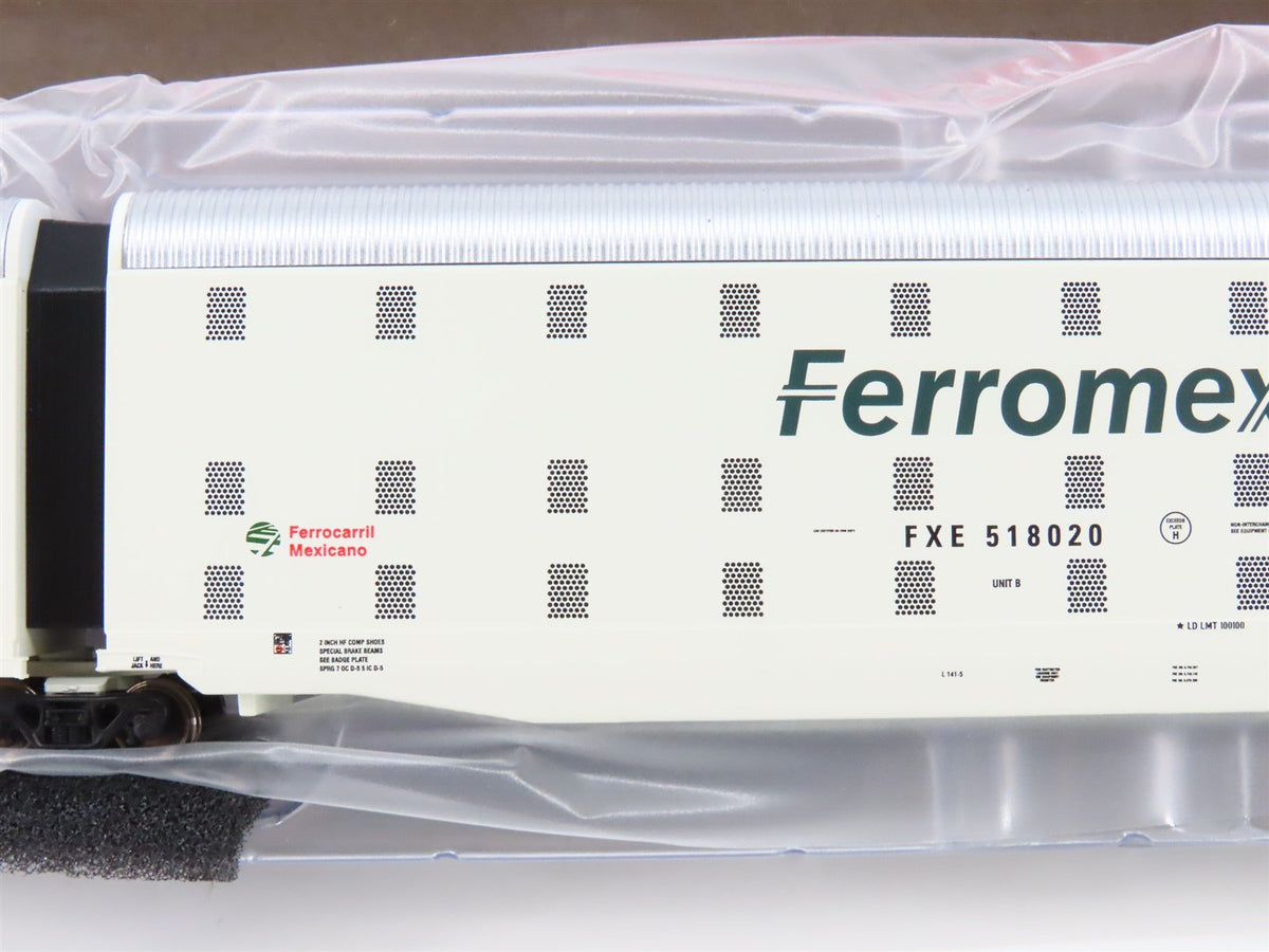 N Scale Athearn ATH24837 FXE Ferromex Auto-Max Auto Carrier #518020