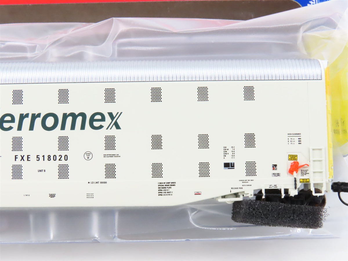 N Scale Athearn ATH24837 FXE Ferromex Auto-Max Auto Carrier #518020