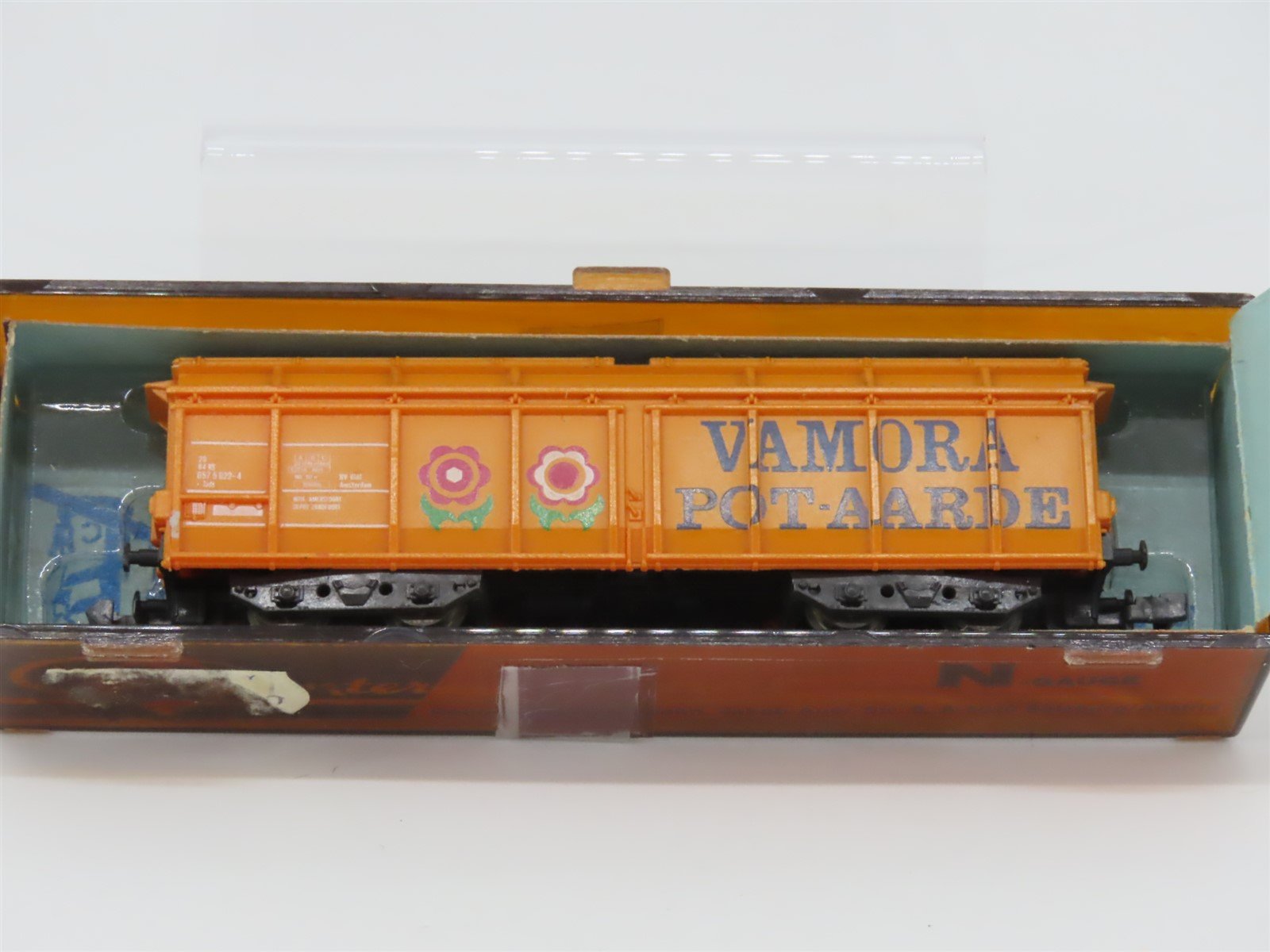 N Scale Roco 02366B VAM Compost High Capacity Garbage Wagon