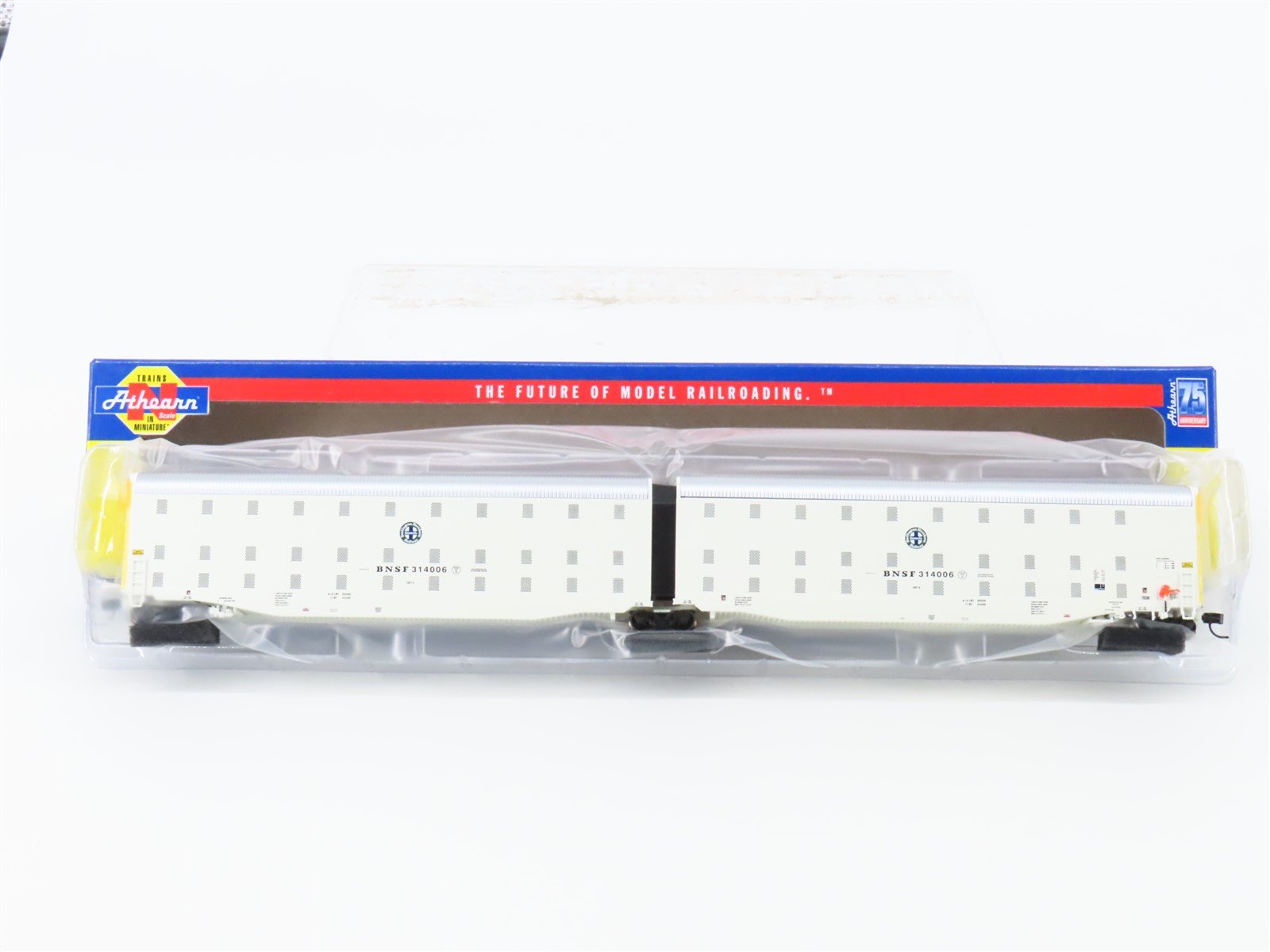 N Scale Athearn ATH24830 BNSF Railway Auto-Max Auto Carrier #314006