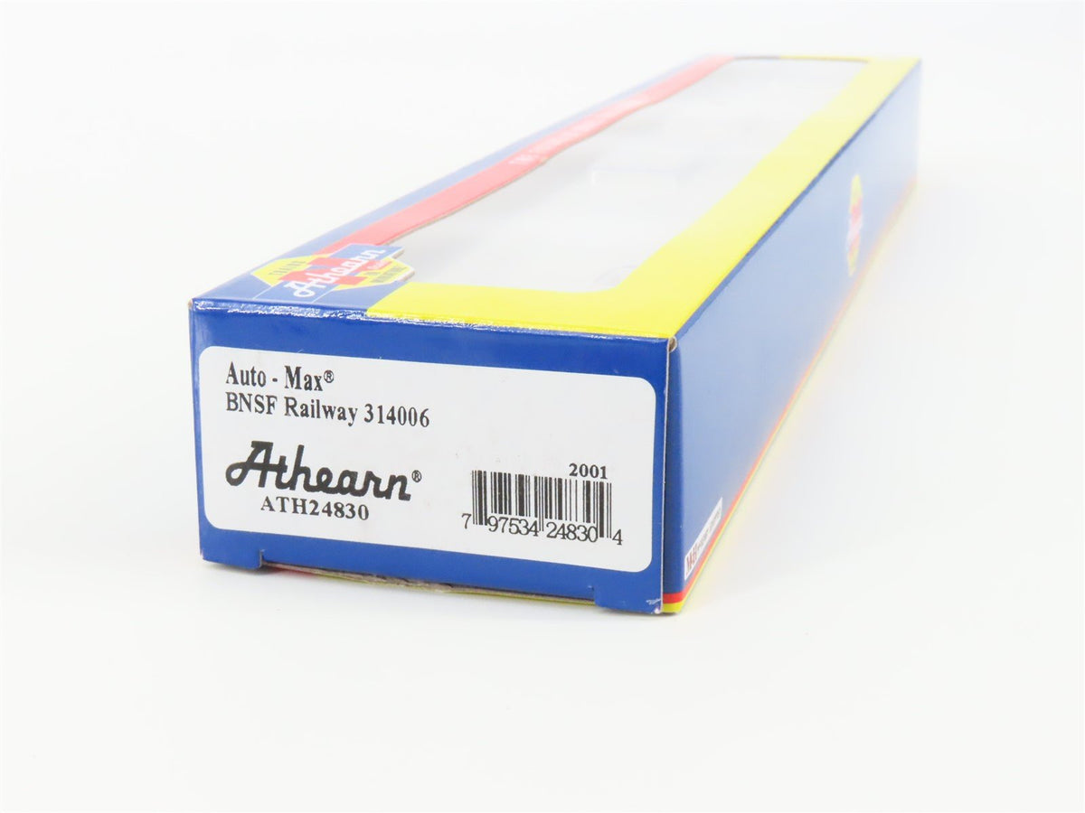 N Scale Athearn ATH24830 BNSF Railway Auto-Max Auto Carrier #314006
