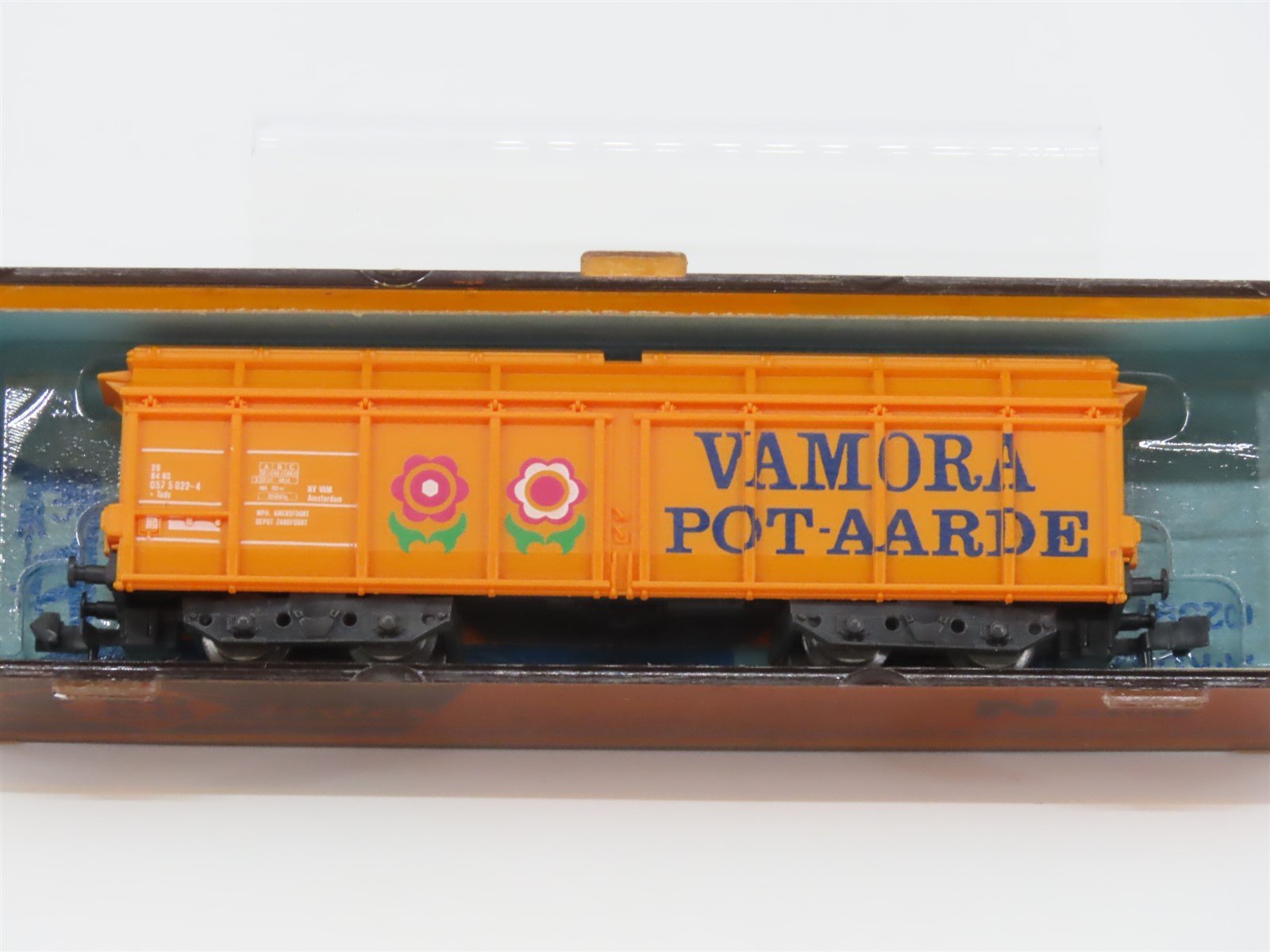 N Scale Roco 02366A VAM Compost High Capacity Garbage Wagon