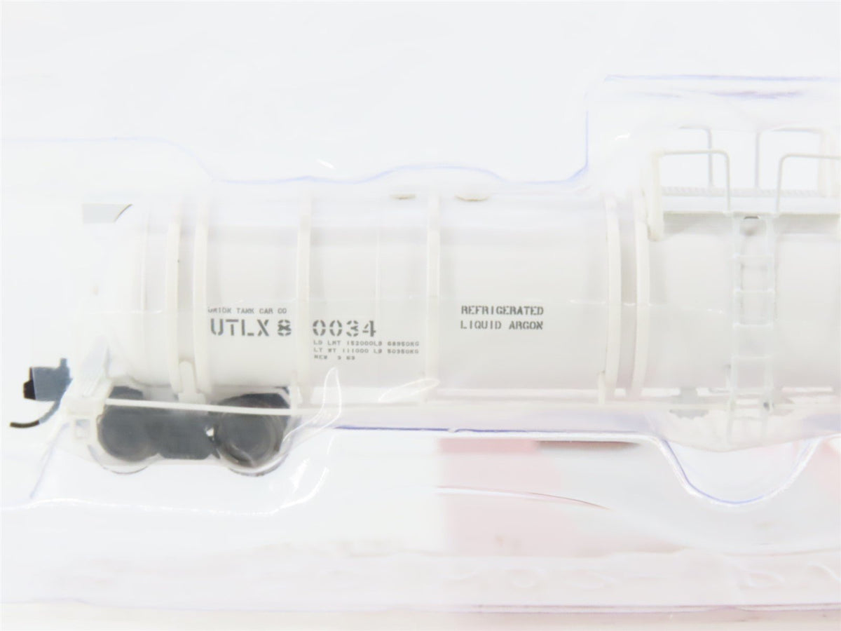N Scale Broadway Limited BLI 3731 UTLX Linde Cryogenic Tankcar #80034