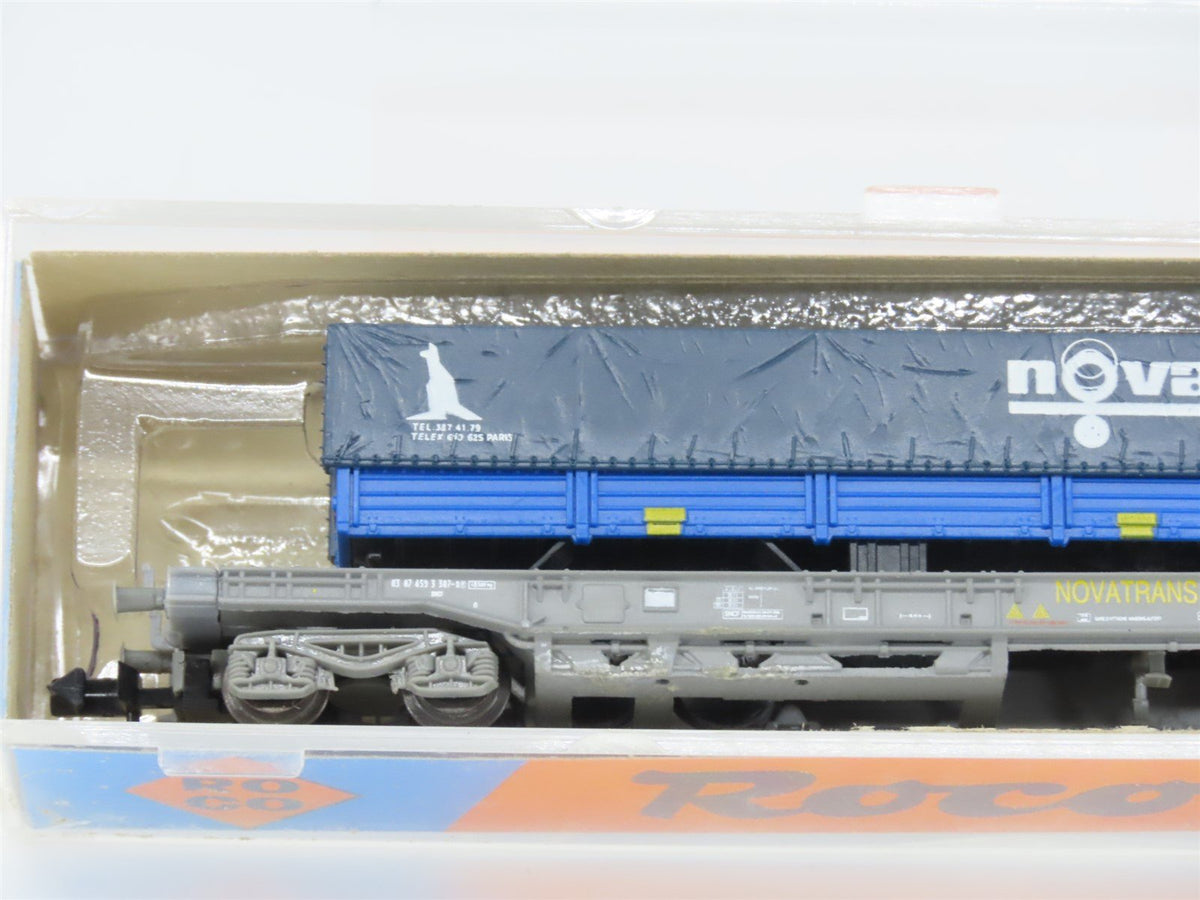 N Scale Roco 25151 Novatrans Container Carrier Wagon