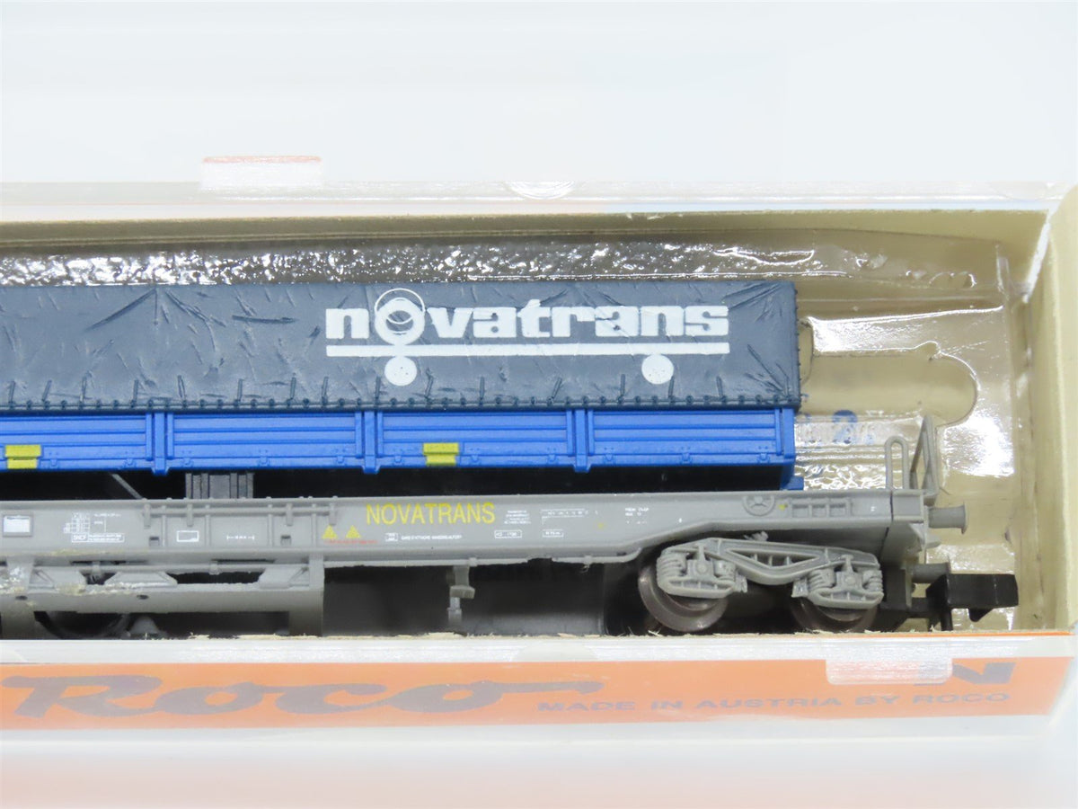 N Scale Roco 25151 Novatrans Container Carrier Wagon