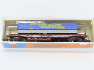 N Scale Roco 25155 OBB LKW Walter Container Carrier Wagon