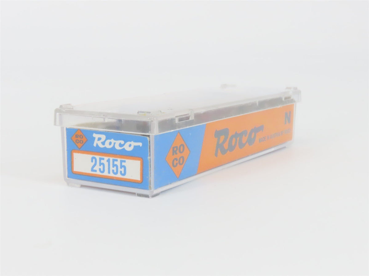N Scale Roco 25155 OBB LKW Walter Container Carrier Wagon