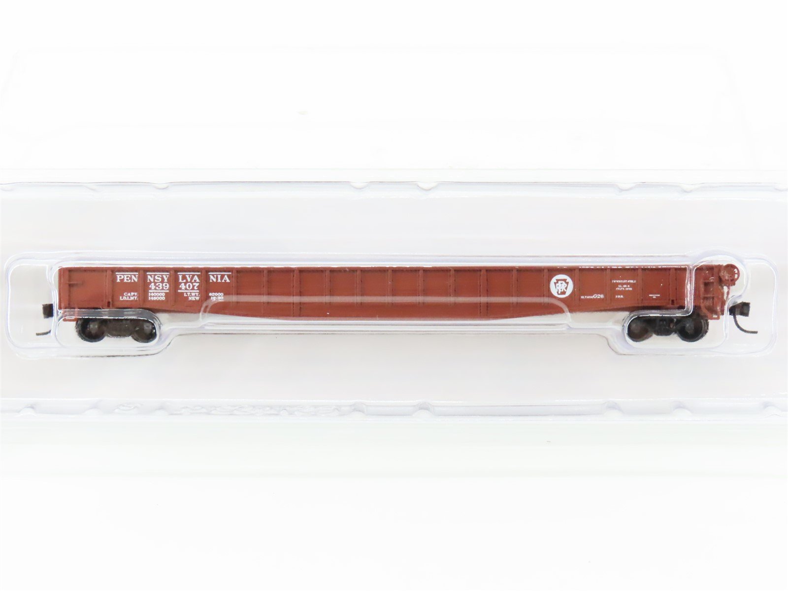 N Scale Eastern Seaboard 220103 PRR Pennsylvania G26 65' Mill Gondola #439407