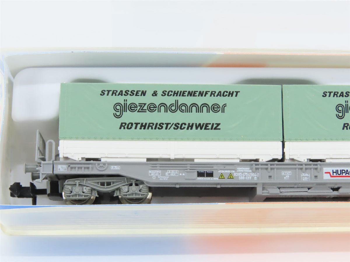 N Scale Roco 25300 SBB-CFF HUPAC Rothrist/Schweiz Container Carrier Wagon