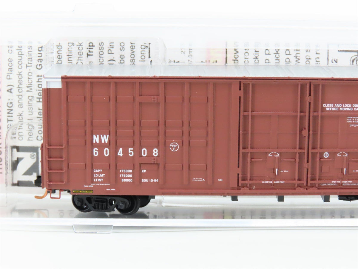 N Scale Micro-Trains MTL 10300140 N&amp;W Norfolk &amp; Western 60&#39; Boxcar #604508