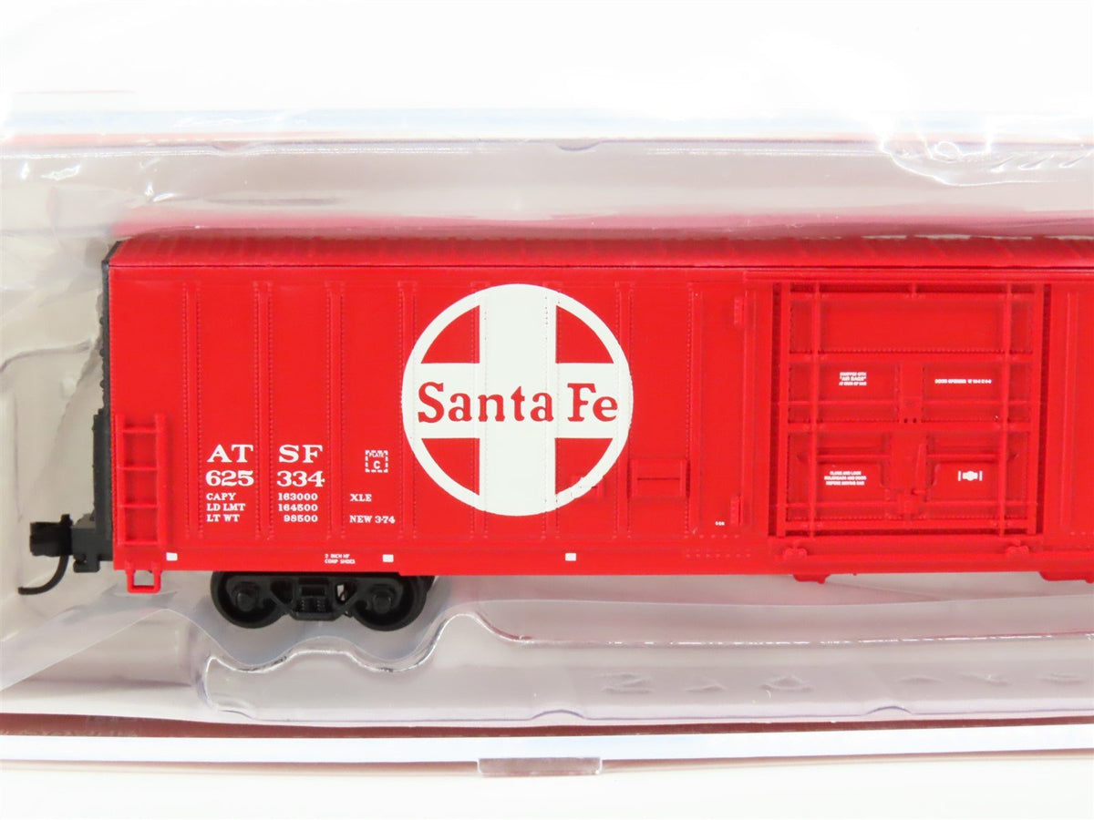 N Scale Red Caboose RN-17209-26 ATSF Santa Fe 62&#39; Insulated Boxcar #625334