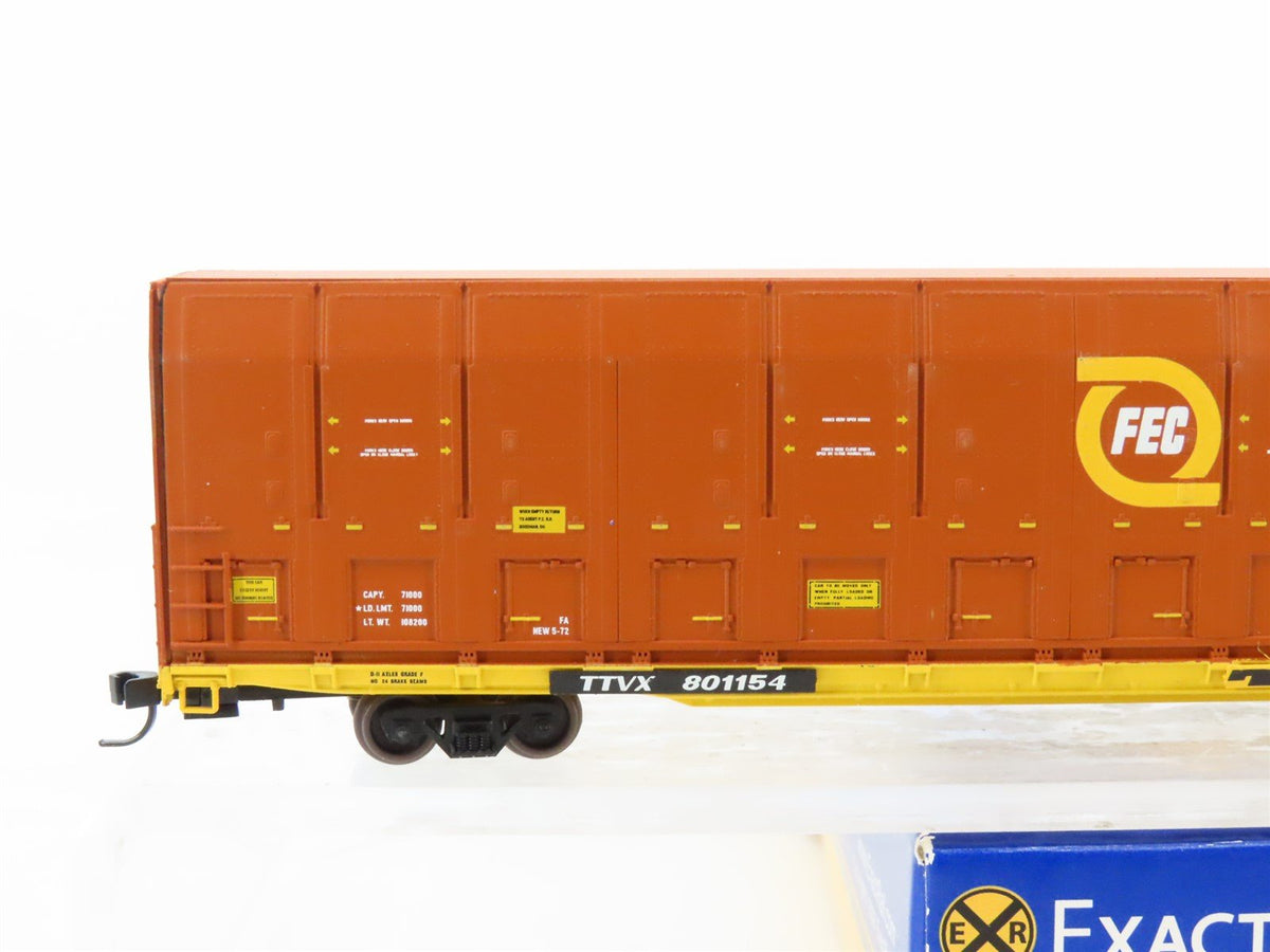N Scale ExactRail EN-50504-2 FEC/TTVX Florida East Coast Vert-A-Pac #801154