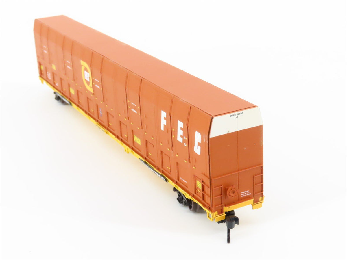 N Scale ExactRail EN-50504-2 FEC/TTVX Florida East Coast Vert-A-Pac #801154