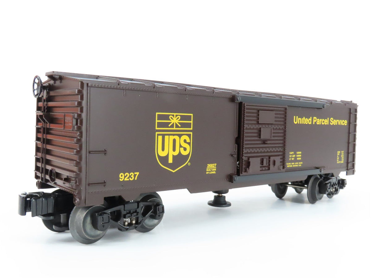 O Gauge 3-Rail Lionel 6-26827 Archive UPS Operating Boxcar #9237