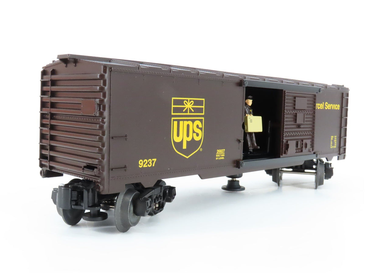 O Gauge 3-Rail Lionel 6-26827 Archive UPS Operating Boxcar #9237