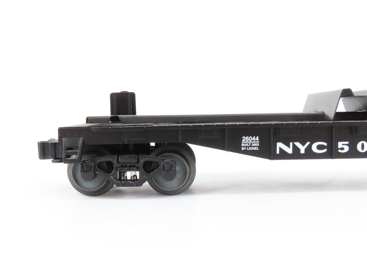 O Gauge 3-Rail Lionel 6-26044 NYC New York Central Flat Car w/Trailers 506089