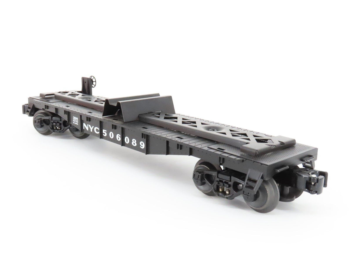 O Gauge 3-Rail Lionel 6-26044 NYC New York Central Flat Car w/Trailers 506089