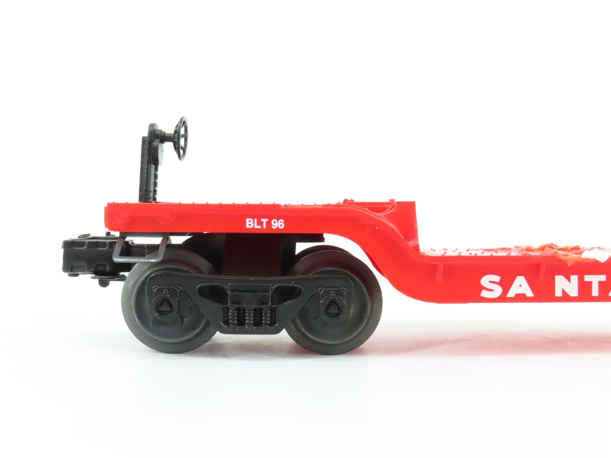 O Gauge 3-Rail Lionel 6-16955 ATSF Santa Fe Flat Car w/Ertl Challenger 16955
