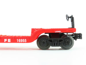 O Gauge 3-Rail Lionel 6-16955 ATSF Santa Fe Flat Car w/Ertl Challenger 16955