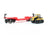 O Gauge 3-Rail Lionel 6-16955 ATSF Santa Fe Flat Car w/Ertl Challenger 16955