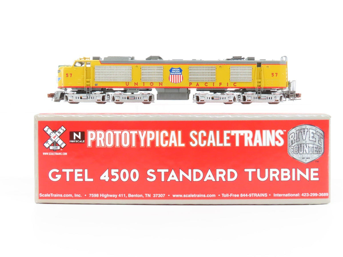 N Scaletrains.com SXT32614 UP GTEL 4500 Standard Turbine Farr Grilles Loco #57