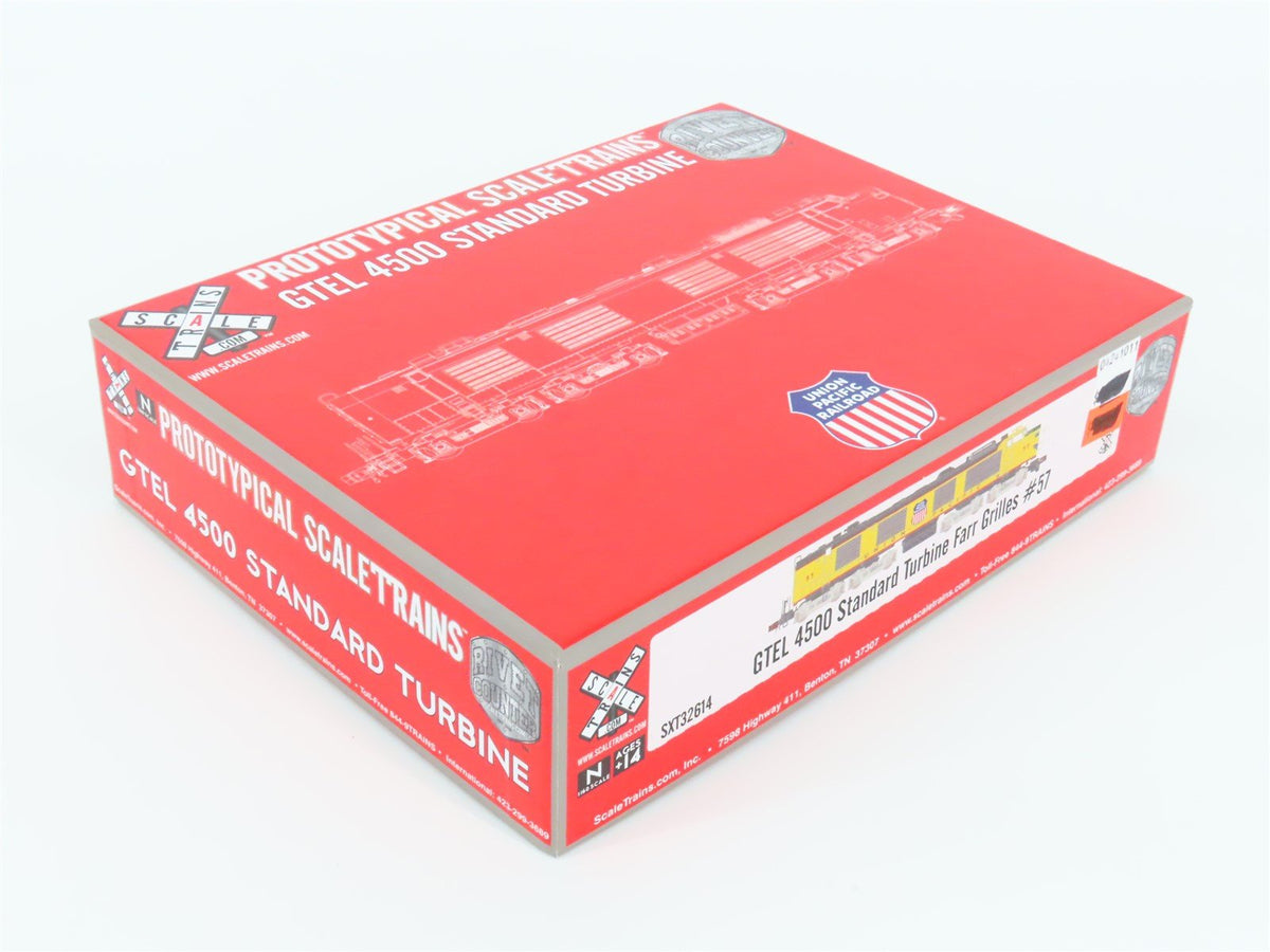 N Scaletrains.com SXT32614 UP GTEL 4500 Standard Turbine Farr Grilles Loco #57