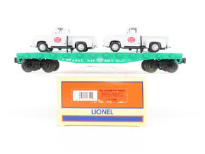 O Gauge 3-Rail Lionel 6-17551 NYC New York Central Flat Car w/Pickups X-29500