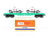 O Gauge 3-Rail Lionel 6-17551 NYC New York Central Flat Car w/Pickups X-29500