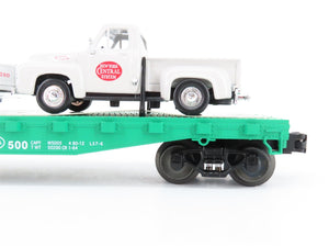 O Gauge 3-Rail Lionel 6-17551 NYC New York Central Flat Car w/Pickups X-29500