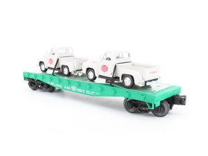 O Gauge 3-Rail Lionel 6-17551 NYC New York Central Flat Car w/Pickups X-29500