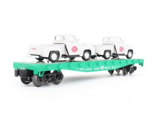 O Gauge 3-Rail Lionel 6-17551 NYC New York Central Flat Car w/Pickups X-29500