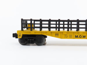 O Gauge 3-Rail Lionel 6-82092 MOW Illuminated Work Tie Car w/Load #77
