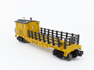 O Gauge 3-Rail Lionel 6-82092 MOW Illuminated Work Tie Car w/Load #77