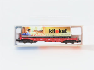 N Scale Roco 25289 DB Deutsche Bahn Kitekat Container Carrier Wagon