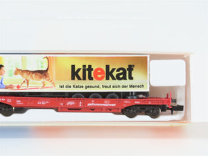N Scale Roco 25289 DB Deutsche Bahn Kitekat Container Carrier Wagon