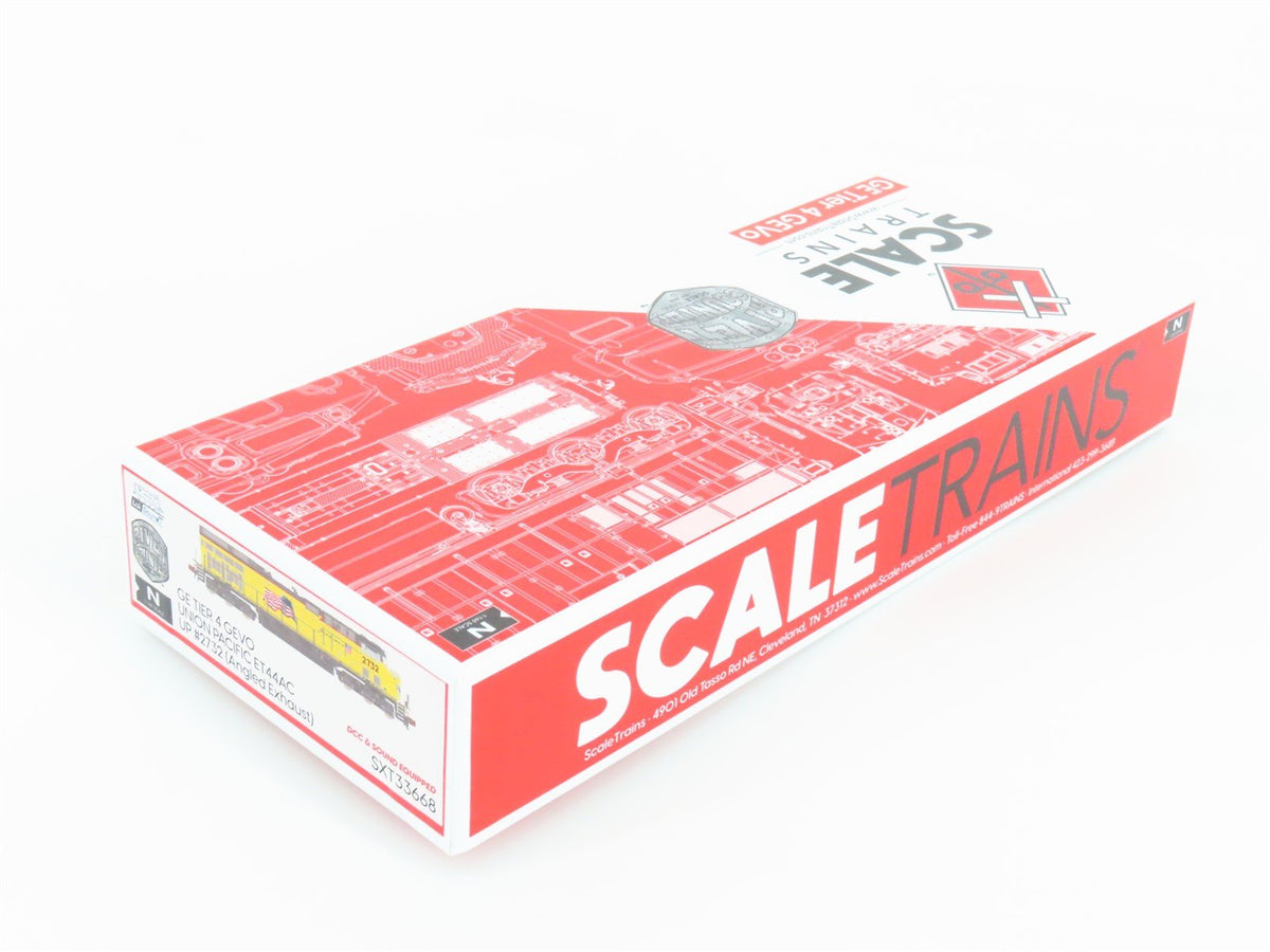 N Scaletrains.com SXT33668 UP Union Pacific ET44AC Diesel #2732 w/ DCC &amp; Sound