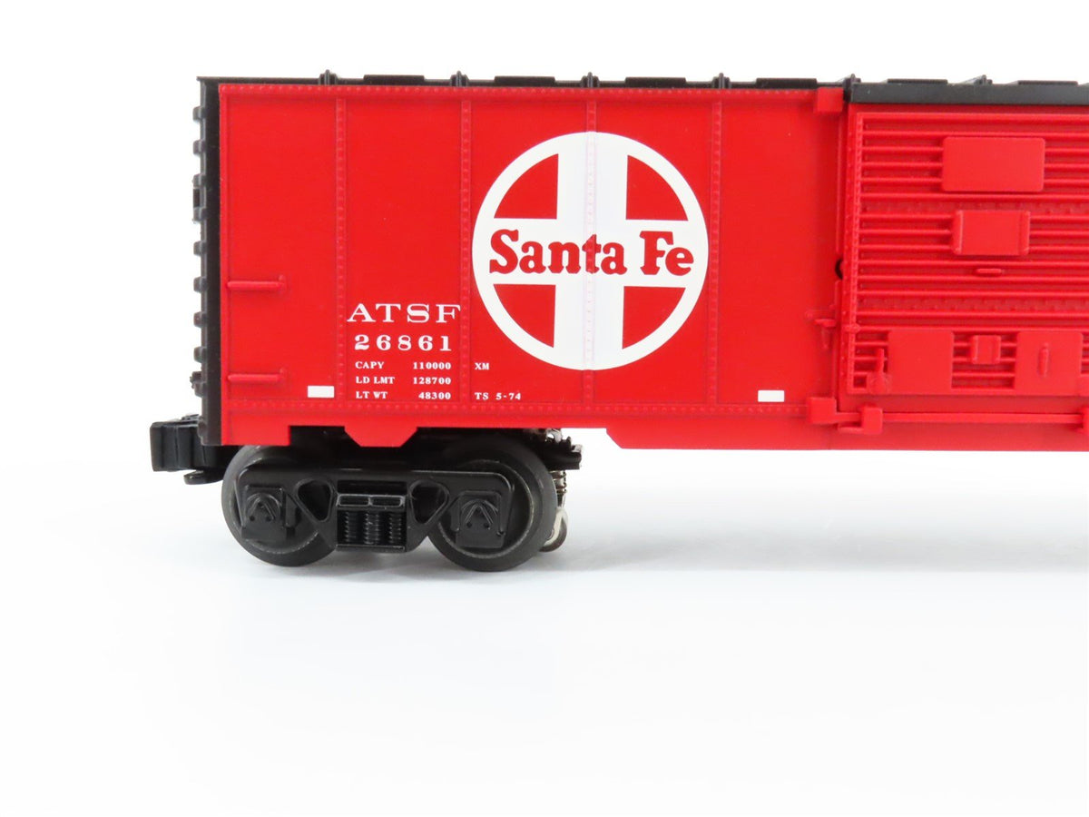 O Gauge 3-Rail Lionel 6-26861 ATSF Santa Fe Boxcar w/Trainsounds #26861