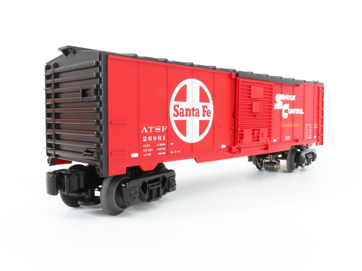 O Gauge 3-Rail Lionel 6-26861 ATSF Santa Fe Boxcar w/Trainsounds #26861