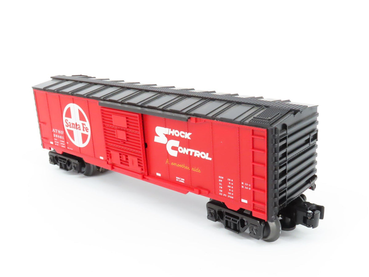O Gauge 3-Rail Lionel 6-26861 ATSF Santa Fe Boxcar w/Trainsounds #26861