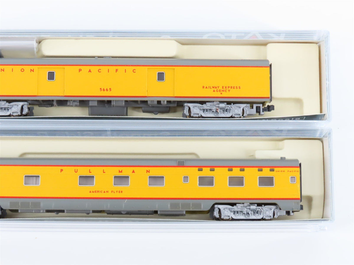 N Scale Kato 106-1102 UP Union Pacific Smoothside Passenger 4-Car Set B