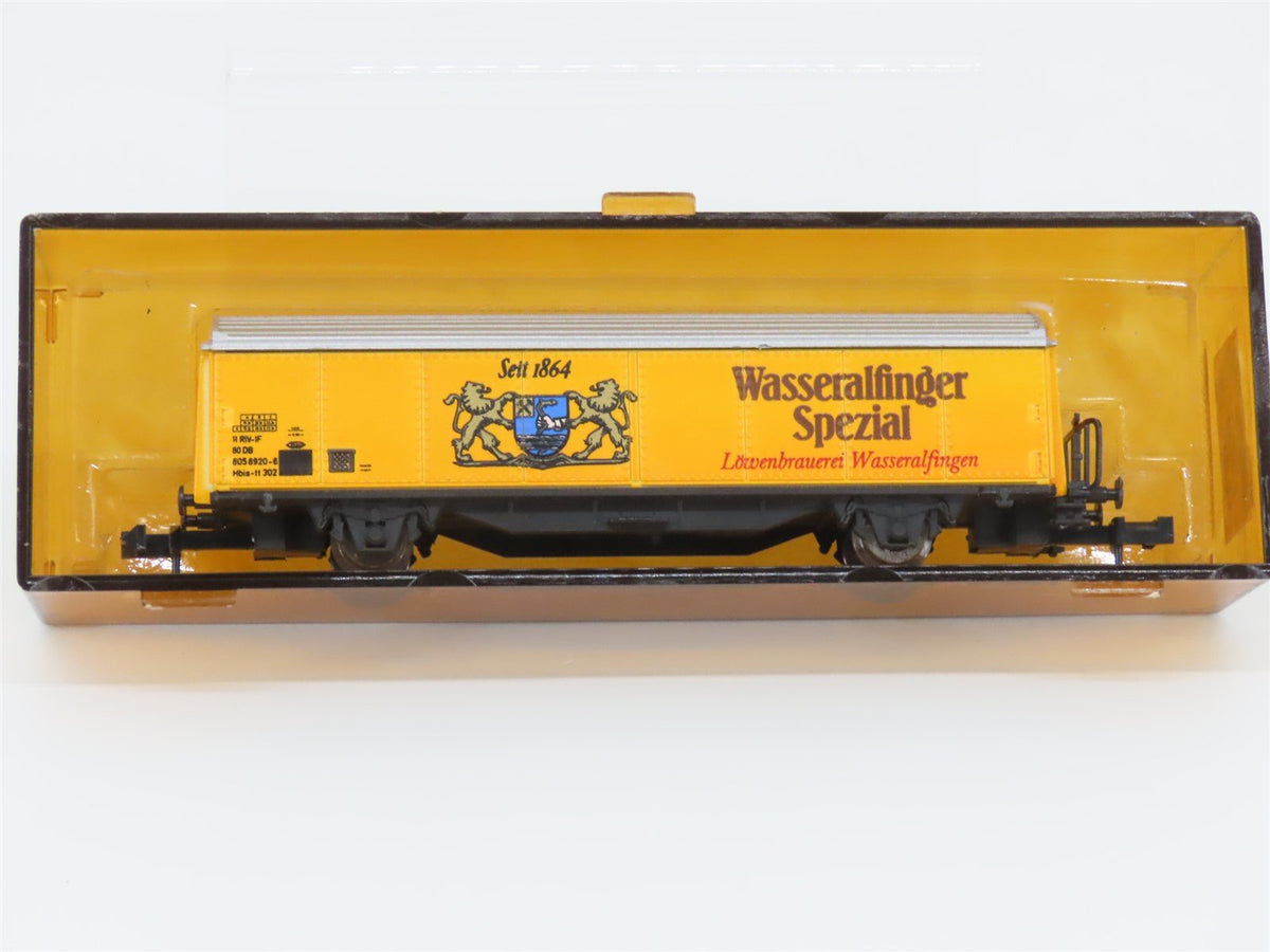 N Scale Roco DB Lowenbrauerei Wasseralfingen Wasseralfinger Spezial Beer Wagon