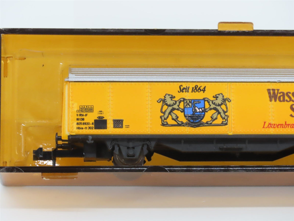 N Scale Roco DB Lowenbrauerei Wasseralfingen Wasseralfinger Spezial Beer Wagon