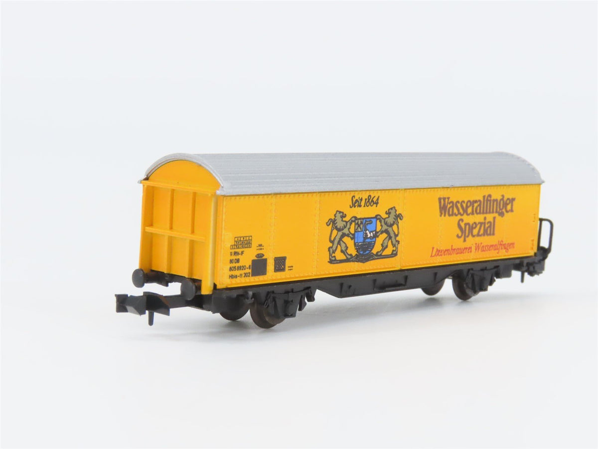N Scale Roco DB Lowenbrauerei Wasseralfingen Wasseralfinger Spezial Beer Wagon